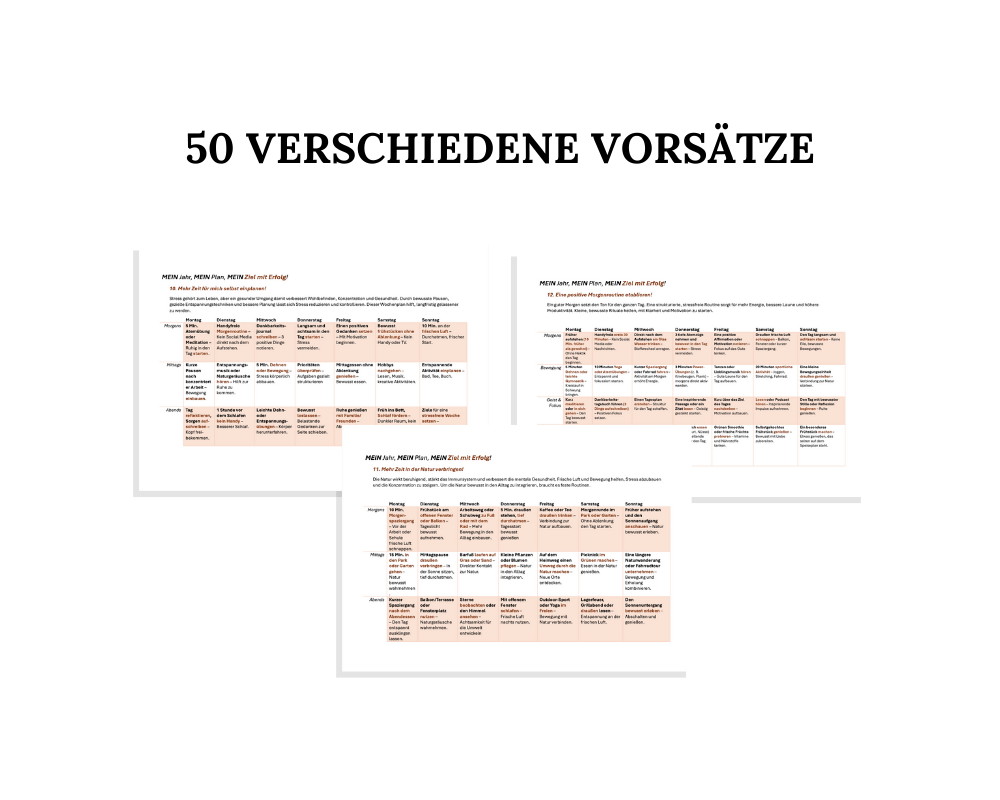 Procativo - 50-Gewohnheiten-Formel